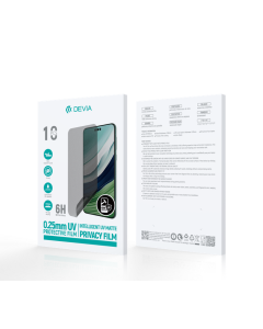 DEVIA Intelligent UV Privacy Matte ! Protective Front Film (0.25mm) 
