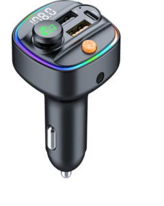 Devia Smart Series PD30W+Dual USB Multi-function Wireless MP3 Fast Car Charger