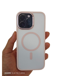 Devia Joy Elegant Magnetic Anti-shock case for Iphone 16 Pro - pink