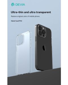 Devia Naked Case(TPU) for Iphone 15 Plus