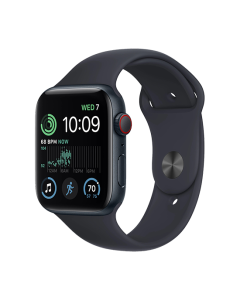 Watch Apple Watch SE2 (2022) LTE 44mm Midnight Aluminium Case with Sport Band - Midnight