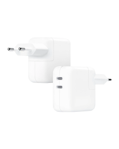 Apple 35W Dual USB-C Port Power Adapter - White