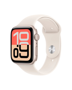 Watch Apple Watch SE 3 (2025) GPS 44mm Starlight Aluminium Case with Sport Band M/L - Starlight