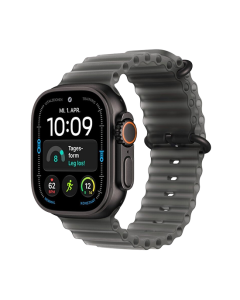 Watch Apple Watch Ultra 4 (2026) 5G 49mm  Black Titanium Case with Translucent Black Ocean Band - Black