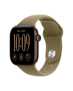 Watch Apple Watch Series 12 (2026) GPS 42mm Dark Bronze Aluminium Case with Olive Sport Band S/M - Dark Bronze