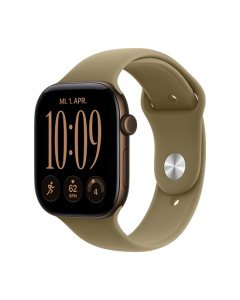 Watch Apple Watch Series 12 (2026) GPS 46mm Dark Bronze Aluminium Case with Olive Sport Band M/L - Dark Bronze