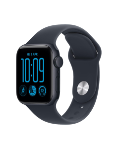 Watch Apple Watch SE 3 (2026) GPS 40mm Midnight Aluminium Case with Navy Blue Sport Band S/M - Midnight