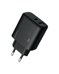 Beclad 45W Adapter USB-C + A - Black