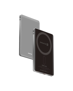 Evelatus 5000mAh Powerbank MagLink Elite With Wireless Charging - Silver