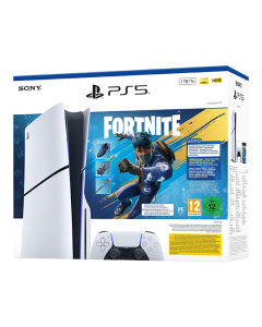 Sony PlayStation 5 Slim Disc Edition 1TB + Fortnite: Flowering Chaos - White