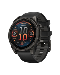 Watch Garmin Fenix 8 GPS 47mm Silicon Black Band - Black