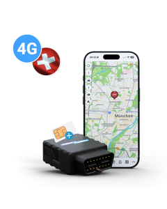 IoT YUKAtrack AIO GPS OBD2 4G Car Tracker with SIM + Data Flat
