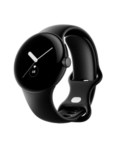 Watch Google Pixel Watch LTE 41mm Matte Black Case with Sport Band - Obsidian