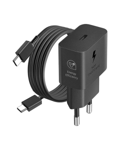 Samsung 25W USB-C Fast Adapter EP-T2510 with Cable - Black