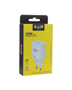 REZ Galio 20W USB-C Adapter - White