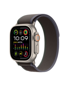Watch Apple Watch Ultra 2 (2023) LTE 49mm Natural Titanium Case with Trail Loop M/L - Black