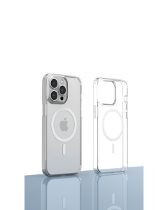 Devia Pure clear magnetic shockproof case for Iphone 15 Pro Max