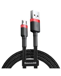 BASEUS cable USB Cafule to Micro 1 5A CAMKLF-C91 2m Red-Black