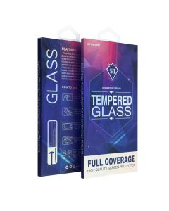 5D Full Glue Tempered Glass - for Huawei P30 Pro black