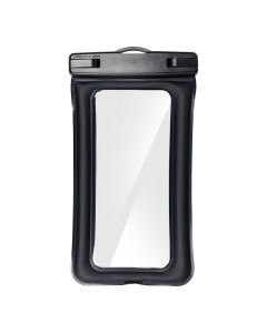 Waterproof bag for mobile phone with plastic closing AIRBAG black