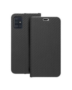 LUNA Book Carbon for SAMSUNG A51 black