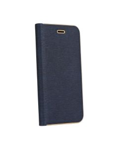 LUNA Book Gold for iPhone 7 / 8 / SE 2020 / SE 2022 navy blue