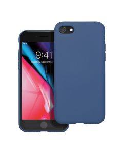 SILICONE case for IPHONE 8 blue