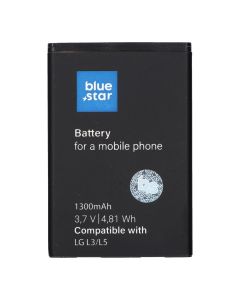 BLUE STAR PREMIUM battery for LG L3 / L5 / P970 Optimus Black / P690 Optimus Net 1300 mAh