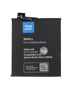 BLUE STAR battery for XIAOMI REDMI NOTE 3 (BM46) 4000 mAh