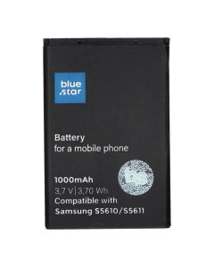BLUE STAR PREMIUM battery for SAMSUNG S5610 / S5611 / L700 / S3650 / S5620 / B3410 / S5260 1000 mAh