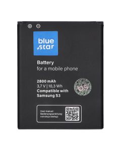 BLUE STAR PREMIUM battery for SAMSUNG S3 I9300 2800 mAh