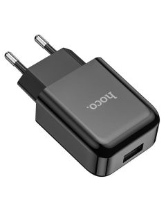 HOCO travel charger USB A 2.1A N2 black