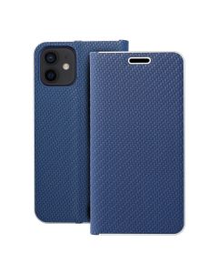LUNA Book Carbon for IPHONE 12 / 12 Pro blue