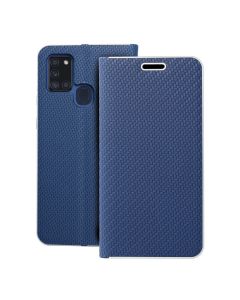 LUNA Book Carbon for SAMSUNG A21s blue