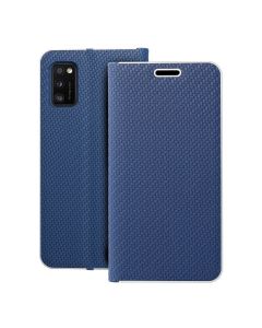 LUNA Book Carbon for SAMSUNG A41 blue
