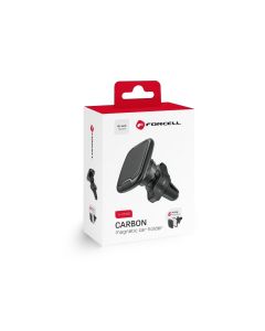 FORCELL F-GRIP Carbon H-CT325 magnetic car holder for air vent black