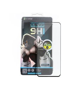 Tempered Glass X-ONE 3D - for Samsung Galaxy NOTE 20 ULTRA (edge glue + hole) black