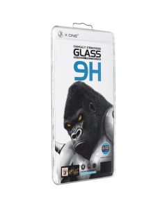 3D Full Cover Tempered Glass X-ONE - for Samsung Galaxy S21 Plus (case friendly) - working fingerprint sensor