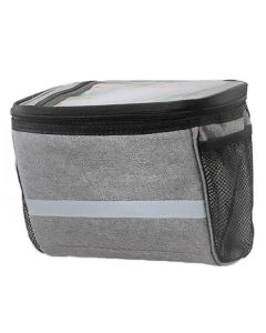 SAHOO bike bag on wheel with zip thermoactive 11002-sa gray