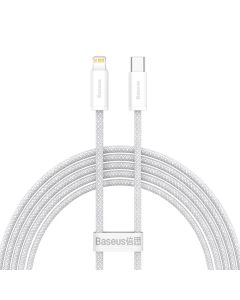 BASEUS cable Type C to Apple Lightning 8-pin PD20W Power Delivery Dynamic Series CALD000102 2m white