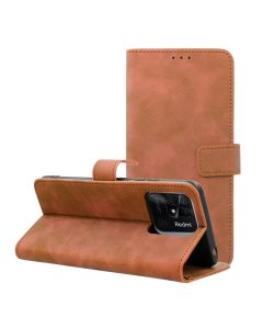 TENDER Book Case for XIAOMI Redmi 10C brown