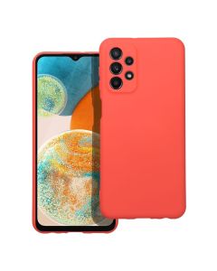 SILICONE case for SAMSUNG A23 5G peach