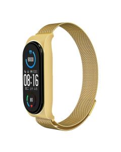 Strap METAL for XIAOMI Mi Band 7 gold (03)