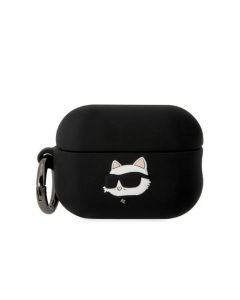 KARL LAGERFELD case for APPLE Airpods 2 KLAP2RUNCHK (3D Sil NFT Choupette) black