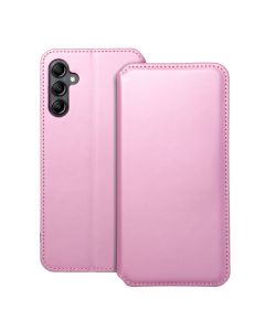 DUAL POCKET Book case for SAMSUNG A14 5G light pink