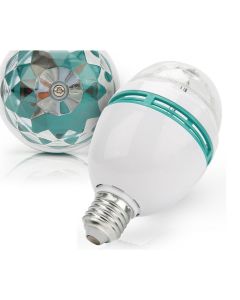 Disco LED bulb Mini Party light RGB rotating E27 LBMPL