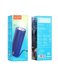 HOCO bluetooth / wireless speaker + flashlight Bora sports HC1 blue