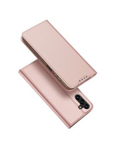 DUX DUCIS wallet case SKIN PRO for SAMSUNG A14 4G / 5G pink