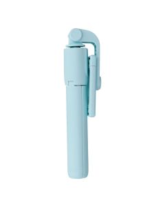 Selfie stick with wireless remote control tripod R1 blue
