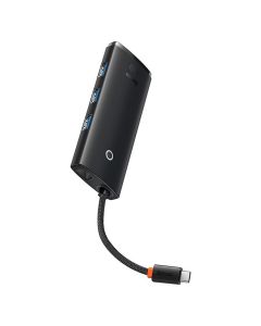 BASEUS adapter HUB 5in1 Typ C WKQX080201 0 15 m black